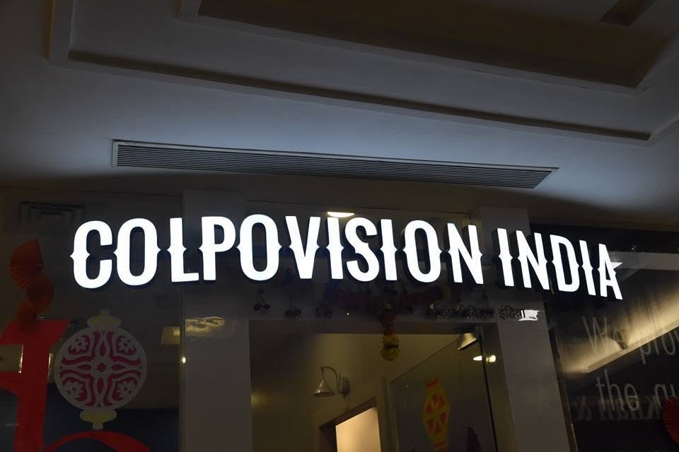 Colpovision India studio signage in Kurla West, Mumbai